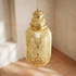 Authentic Handmade Moroccan Lamp – Gold Brass Pendant Light with Intricate Filigree Openwork Design for Living Room Decor