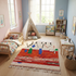 Handmade Moroccan Boujaad Rug - Custom Wool Carpet