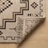 Handmade Kilim Rug - Natural Wool Flatweave - Geometric Minimalist Boho Decor