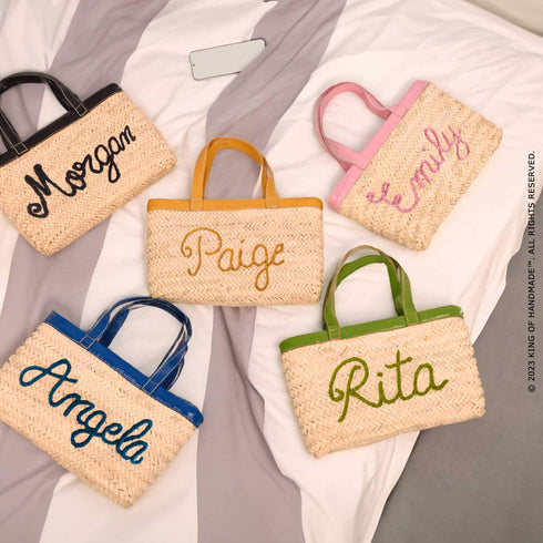 Straw Elegance: Perfect Bridal Gift Handbag!
