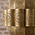 Filigree Moroccan Chandelier – Brass Openwork Lamp Statement Light