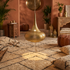 Handmade Moroccan Ceiling Light – Brass Dome Openwork