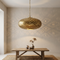 Brass Pendant Light – Moroccan Filigree Openwork Living Room