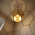 Brass Ceiling Light – Moroccan Filigree Openwork