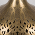 Moroccan Chandelier – Brass Filigree Openwork Entryway