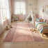 Modern Moroccan Kilim Rug - Flatweave Natural Wool - Geometric Abstract Boho Decor