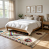 Azilal Rug – Multicolor Shaggy Diamond Wool Berber Carpet