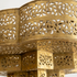 Brass Chandelier – Moroccan Star Scalloped