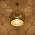 Moroccan Pendant Light – Filigree Brass Openwork Lamp Entryway
