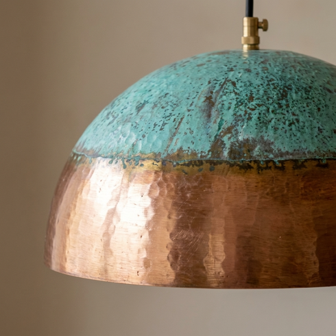 Moroccan Pendant Light – Brass Filigree Openwork Kitchen