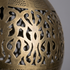 Perforated Brass Moroccan Pendant Light