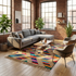 Authentic Handwoven Moroccan Runner Rug – Flatweave Kilim Texture Rug for Boho Hallway Decor