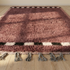 Beni Ourain Rug – Mauve Plush Geometric Wool Area Rug