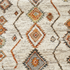 Handmade Boujaad Rug - Plush Natural Wool - Tribal Boho Living Room Decor