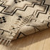 Moroccan Kilim Rug – Beige Flatweave Diamond Wool Rug