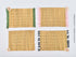Boho Wicker Dining Table Mats