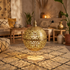Perforated Brass Moroccan Pendant Light