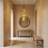 Dome Moroccan Chandelier – Brass Openwork Lamp