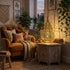 Filigree Moroccan Pendant Light – Brass Openwork Lamp Statement Light