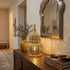 Filigree Moroccan Pendant Light – Brass Openwork Lamp Statement Light