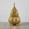 Filigree Moroccan Pendant Light – Brass Openwork Lamp Statement Light