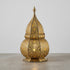 Filigree Moroccan Pendant Light – Brass Openwork Lamp Statement Light