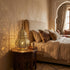 Filigree Moroccan Pendant Light – Brass Openwork Lamp Statement Light