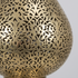 Brass Pendant Light – Moroccan Filigree Openwork Entryway