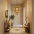 Brass pendant lights - Moroccan handmade design (pl-2012)