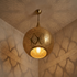 Moroccan Chandelier – Brass Filigree Openwork