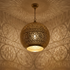 Moroccan Lantern – Brass Filigree