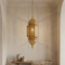 Handmade Moroccan Brass Pendant Lamp Bohemian Riad Lantern (pl-2023)