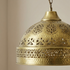 Handmade Brass Dome Pendant Lamp - Kitchen Island Lighting (pl-2011)