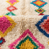 Authentic Handmade Azilal Rug – Shaggy Wool Moroccan Rug with Vibrant Geometric Boho Design