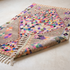 Authentic Boujaad Moroccan Rug – Artisan Handcrafted Wool Area Rug with Colorful Geometric Tribal Pattern