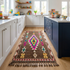 Moroccan Kilim Rug – Brown Flatweave Diamond Wool Area Rug