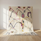 Handmade Moroccan Beni Ourain Rug - Plush Natural Wool - Geometric Symbols