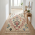 Authentic Azilal Rug - Shaggy Moroccan Wool - Vibrant Geometric Boho Decor