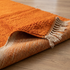 Vibrant Beni Ourain Rug - Bold Orange Geometric Boho Decor