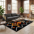Authentic Handmade Moroccan Rug – Flatweave Wool Rug with Geometric Tribal Design for Boho Living Room Decor