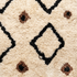 Authentic Beni Ourain Rug - High Pile Natural Wool - Boho Living Room Decor