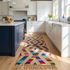 Authentic Handwoven Moroccan Runner Rug – Flatweave Kilim Texture Rug for Boho Hallway Decor