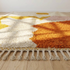 Azilal Rug – Multicolor Shaggy Abstract Wool Area Rug