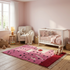 Pink moroccan rug - Moroccan Boujaad Handmade Rug