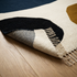 Authentic Moroccan Kilim Rug – Handwoven Flatweave Natural Wool Area Rug with Modern Abstract Geometric Pattern