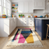 Moroccan Berber Rug – Multicolor Plush Geometric Wool Rug