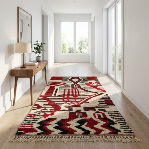 Moroccan Boujaad - Custom Moroccan Handmade Rug