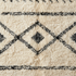 Moroccan Berber Rug – Ivory Flatweave Diamond Wool Area Rug