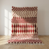 Authentic Handmade Azilal Rug – High Pile Wool Moroccan Rug with Geometric Boho Design