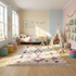 Azilal Rug – Multicolor Plush Diamond Wool Rug